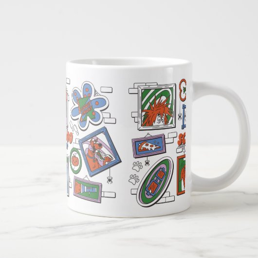 Scooby-Doo Wall of Halloween Picture Frames Grote Koffiekop (Rechts)