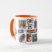 Scooby-Doo Wall of Halloween Picture Frames Mok (Voorkant links)