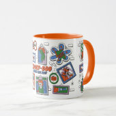 Scooby-Doo Wall of Halloween Picture Frames Mok (Voorkant rechts)