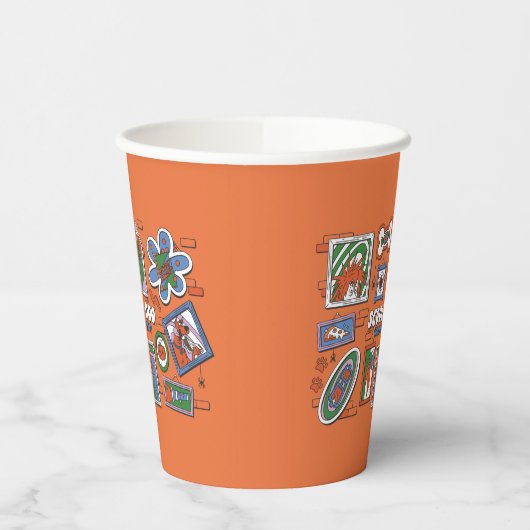 Scooby-Doo Wall of Halloween Picture Frames Papieren Bekers (Links)