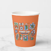 Scooby-Doo Wall of Halloween Picture Frames Papieren Bekers (Voorkant)