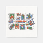 Scooby-Doo Wall of Halloween Picture Frames Servet (Voorkant)