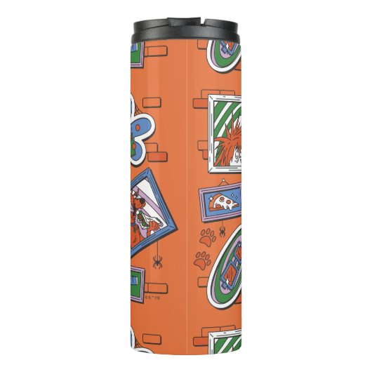 Scooby-Doo Wall of Halloween Picture Frames Thermosbeker (Achterkant)