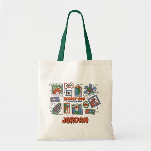 Scooby-Doo Wall of Halloween Picture Frames Tote Bag (Voorkant)