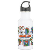 Scooby-Doo Wall of Halloween Picture Frames Waterfles (Voorkant)