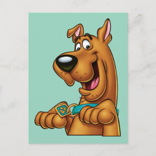 Scooby-Doo werkt omhoog Briefkaart