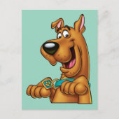 Scooby-Doo werkt omhoog Briefkaart (Voorkant)