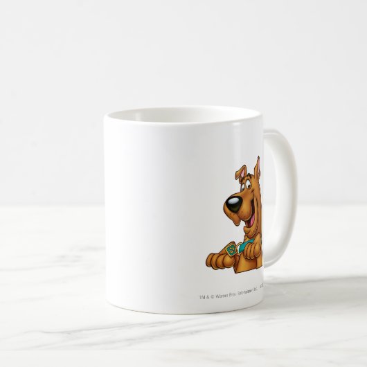 Scooby-Doo werkt omhoog Koffiemok (Voorkant rechts)