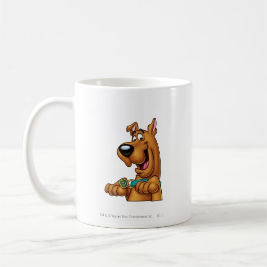 Scooby-Doo werkt omhoog Koffiemok (Links)