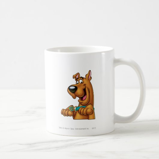 Scooby-Doo werkt omhoog Koffiemok (Rechts)