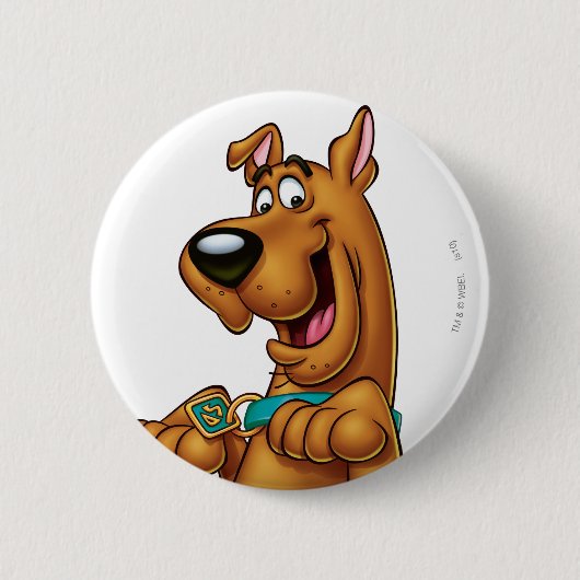 Scooby-Doo werkt omhoog Ronde Button 5,7 Cm (Voorkant)
