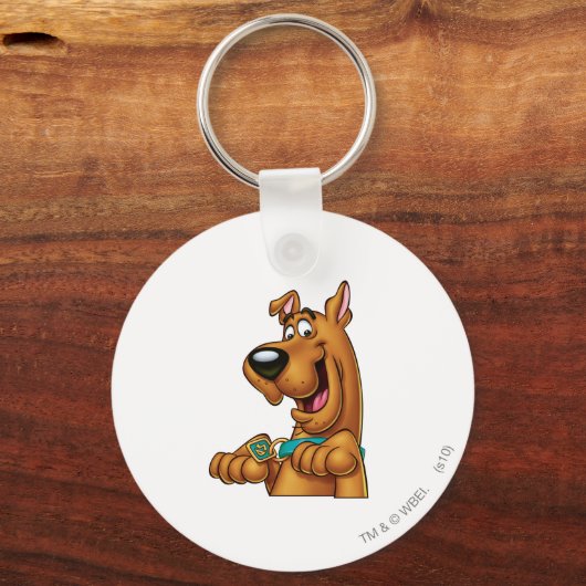 Scooby-Doo werkt omhoog Sleutelhanger (Voorkant)