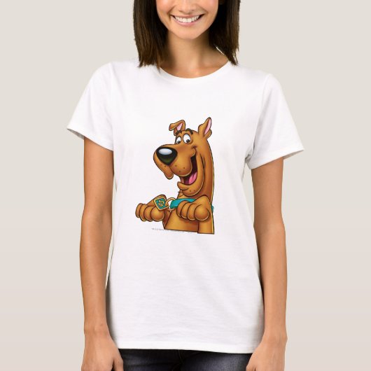 Scooby-Doo werkt omhoog T-shirt (Voorkant)
