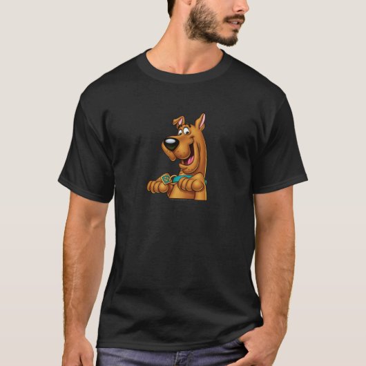 Scooby-Doo werkt omhoog T-shirt (Voorkant)