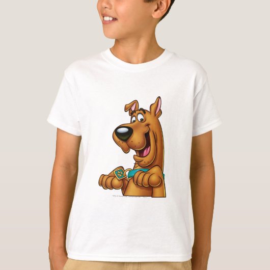 Scooby-Doo werkt omhoog T-shirt (Voorkant)