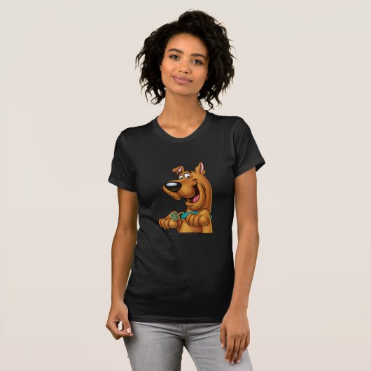 Scooby-Doo werkt omhoog T-shirt (Voorkant volledig)