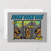 Scooby-Doo Where Are You Comic Panels Briefkaart (Voorkant / Achterkant)