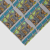 Scooby-Doo Where Are You Comic Panels Tissuepapier (Detail)