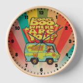 Scooby-Doo | "Where Are You" Retro Cartoon Van (Voorkant)