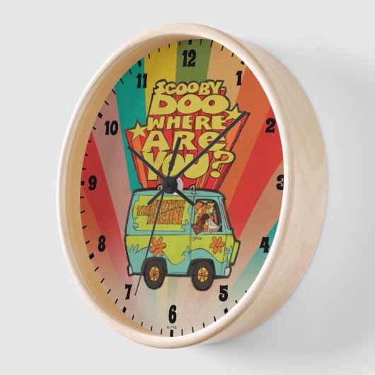 Scooby-Doo | "Where Are You" Retro Cartoon Van (Hoek)