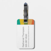 Scooby-Doo | "Where Are You" Retro Cartoon Van Bagagelabel (Achterkant verticaal)