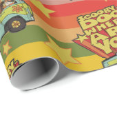 Scooby-Doo | "Where Are You" Retro Cartoon Van Cadeaupapier (Rol Hoek)