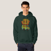 Scooby-Doo | "Where Are You" Retro Cartoon Van Hoodie (Voorkant volledig)