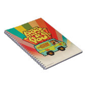 Scooby-Doo | "Where Are You" Retro Cartoon Van Notitieboek (Rechterzijde)