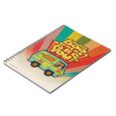 Scooby-Doo | "Where Are You" Retro Cartoon Van Notitieboek (Linkerzijde)