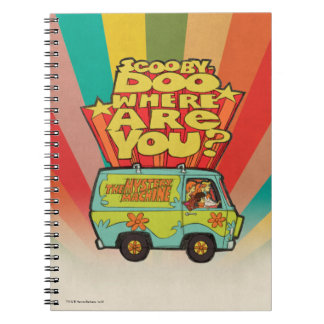 Scooby-Doo | "Where Are You" Retro Cartoon Van Notitieboek