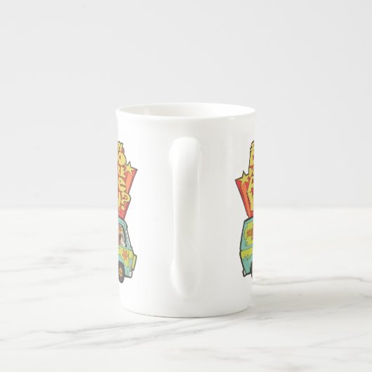 Scooby-Doo | "Where Are You" Retro Cartoon Van Porselein Kop (Achterkant)