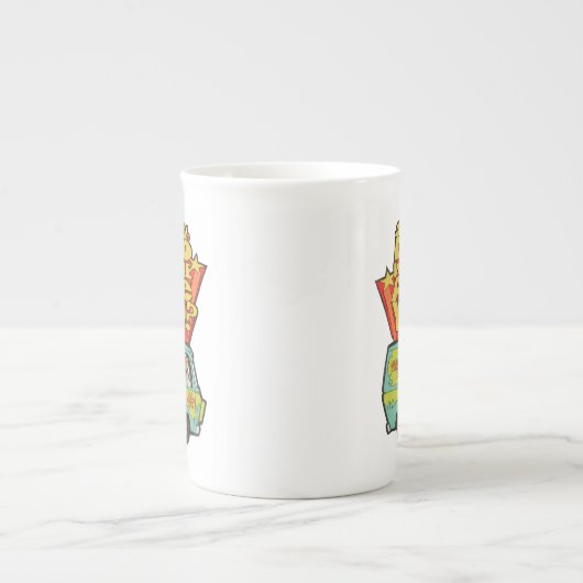 Scooby-Doo | "Where Are You" Retro Cartoon Van Porselein Kop (Voorkant)