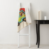 Scooby-Doo | "Where Are You" Retro Cartoon Van Sherpa Deken (In situ)