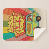 Scooby-Doo | "Where Are You" Retro Cartoon Van Sherpa Deken (Voorkant (horizontaal))