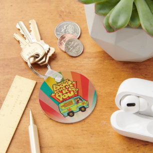 Scooby-Doo   "Where Are You" Retro Cartoon Van Sleutelhanger