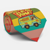 Scooby-Doo | "Where Are You" Retro Cartoon Van Stropdas (Opgerold)