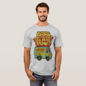 Scooby-Doo | "Where Are You" Retro Cartoon Van T-shirt (Voorkant volledig)