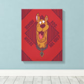Scooby-Doo Where Are You Tribal Graphic Canvas Afdruk (Insitu (Houten vloer))