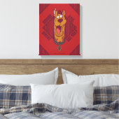 Scooby-Doo Where Are You Tribal Graphic Canvas Afdruk (Insitu (Slaapkamer))