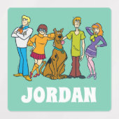 Scooby-Doo | Whole Gang 14 Mystery Inc. Labels (Design 1)