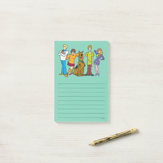 Scooby-Doo | Whole Gang 14 Mystery Inc. Post-it® Notes (Op bureau)