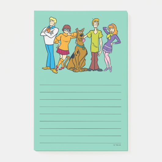 Scooby-Doo | Whole Gang 14 Mystery Inc. Post-it® Notes (Voorkant)