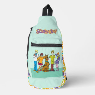 Scooby-Doo Whole Gang 14 Mystery Inc. Sling Bag