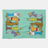 Scooby-Doo | Whole Gang 14 Mystery Inc. Theedoek (Horizontaal)