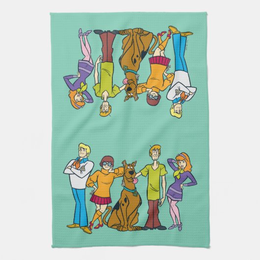 Scooby-Doo | Whole Gang 14 Mystery Inc. Theedoek (Verticaal)