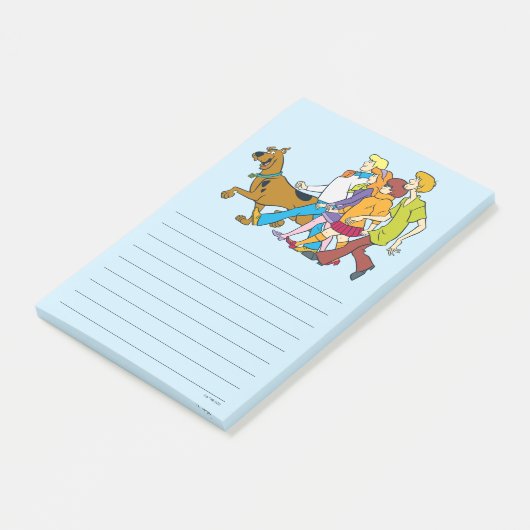 Scooby-Doo | Whole Gang 18 Mystery Inc. Post-it® Notes (Schuin)