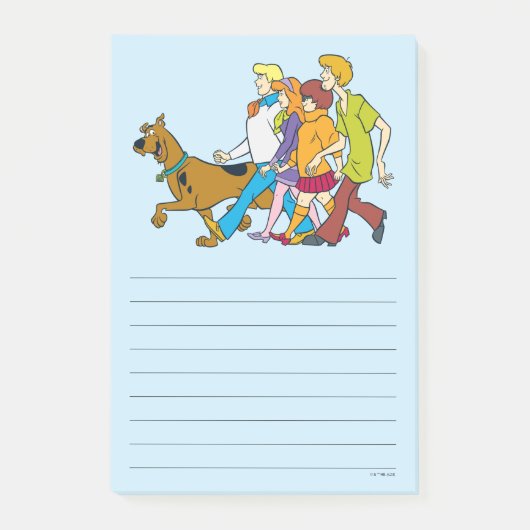 Scooby-Doo | Whole Gang 18 Mystery Inc. Post-it® Notes (Voorkant)