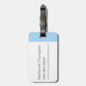 Scooby-Doo Winking Bagagelabel (Achterkant verticaal)