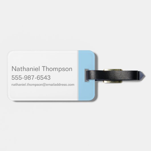 Scooby-Doo Winking Bagagelabel (Achterkant horizontaal)