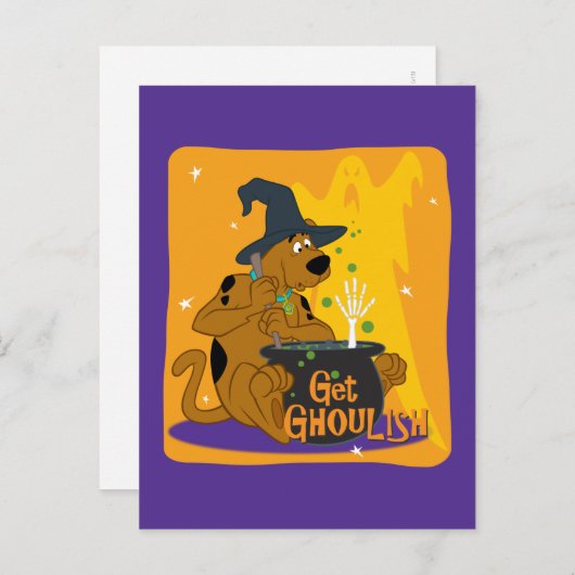 Scooby-Doo Witch's Cauldron Briefkaart (Voorkant / Achterkant)